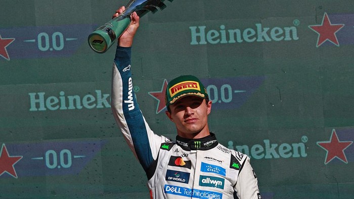 Lando Norris Juara GP Meksiko 2025, Geser Piastri dari Puncak Klasemen F1