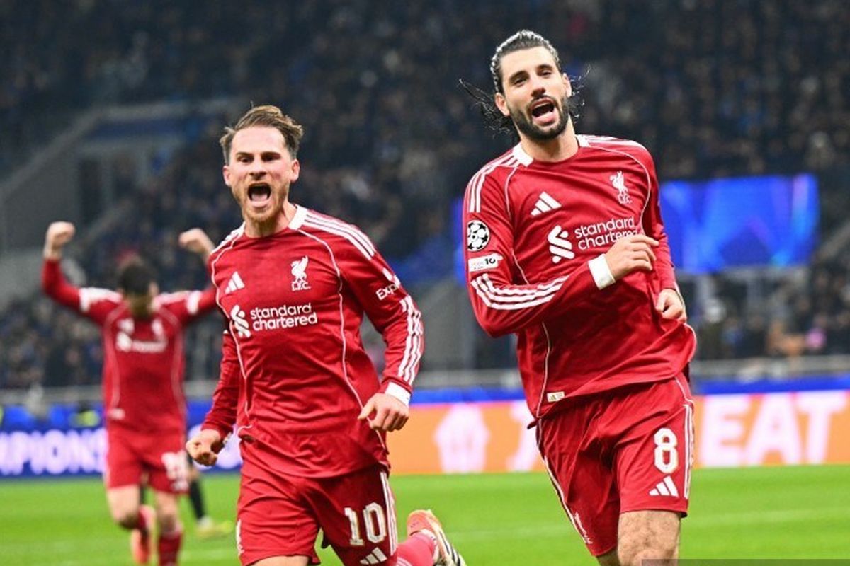 Liverpool Kalahkan Inter Milan 1-0 di San Siro Lewat Gol Telat Szoboszlai